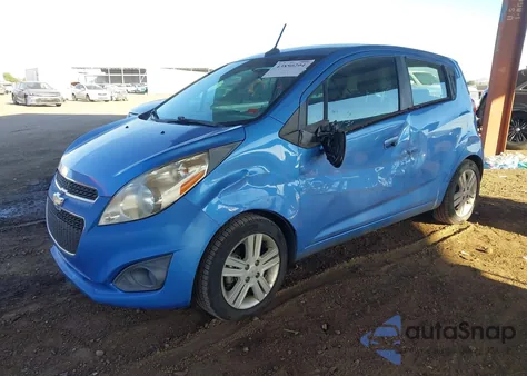 2013 Chevrolet Spark Ls Auto из США, поврежденный, VIN KL8CB6S98DC512155